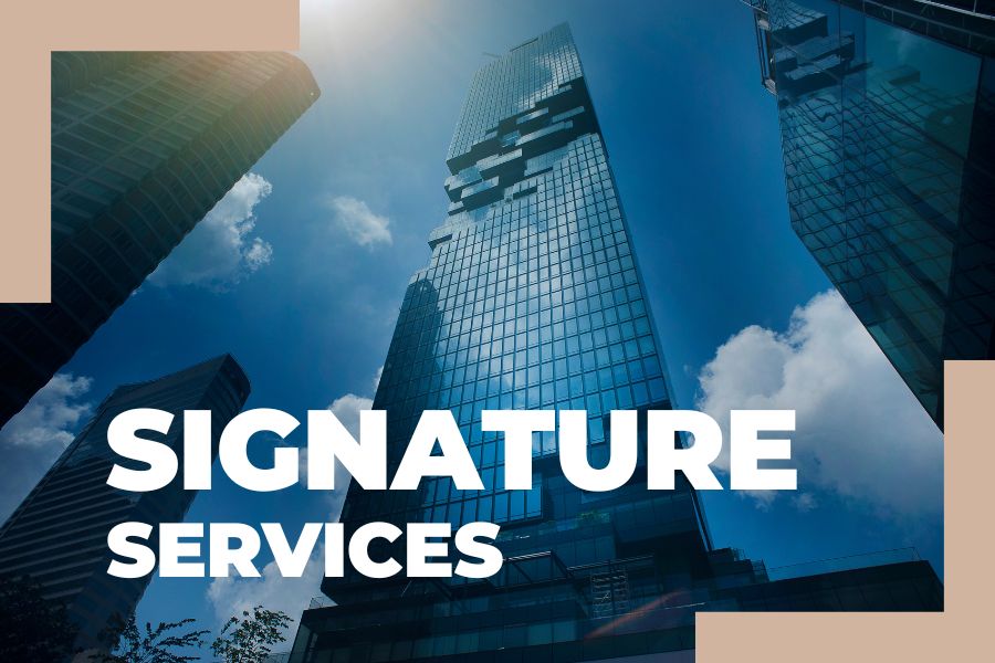 Services - MARKETING in the FLOW - signature services